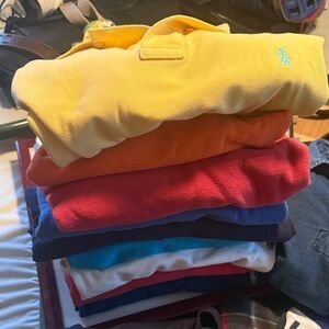 10 Polo by Ralph Lauren Men's Shirts in various colors